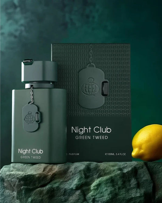 Night Club Green Tweed | Eau De Parfum 100ml | By Fragrance World