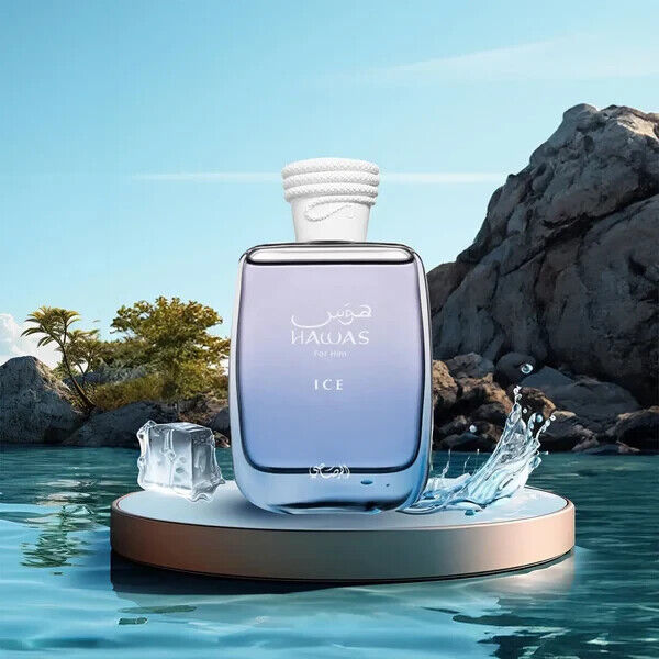 Hawas Ice For Him | Eau De Parfum 100ml | By Rasasi - ORIGINAL