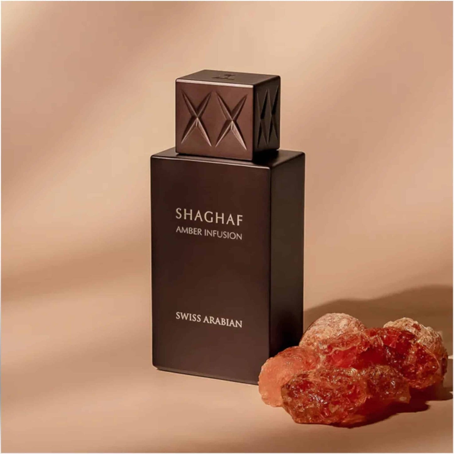 Shaghaf Amber Infusion | Unisex Eau De Parfum 75ml | By Swiss Arabian
