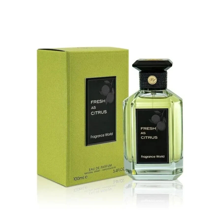 Fresh As Citrus | Unisex Eau De Parfum 100ml | By Fragrance World