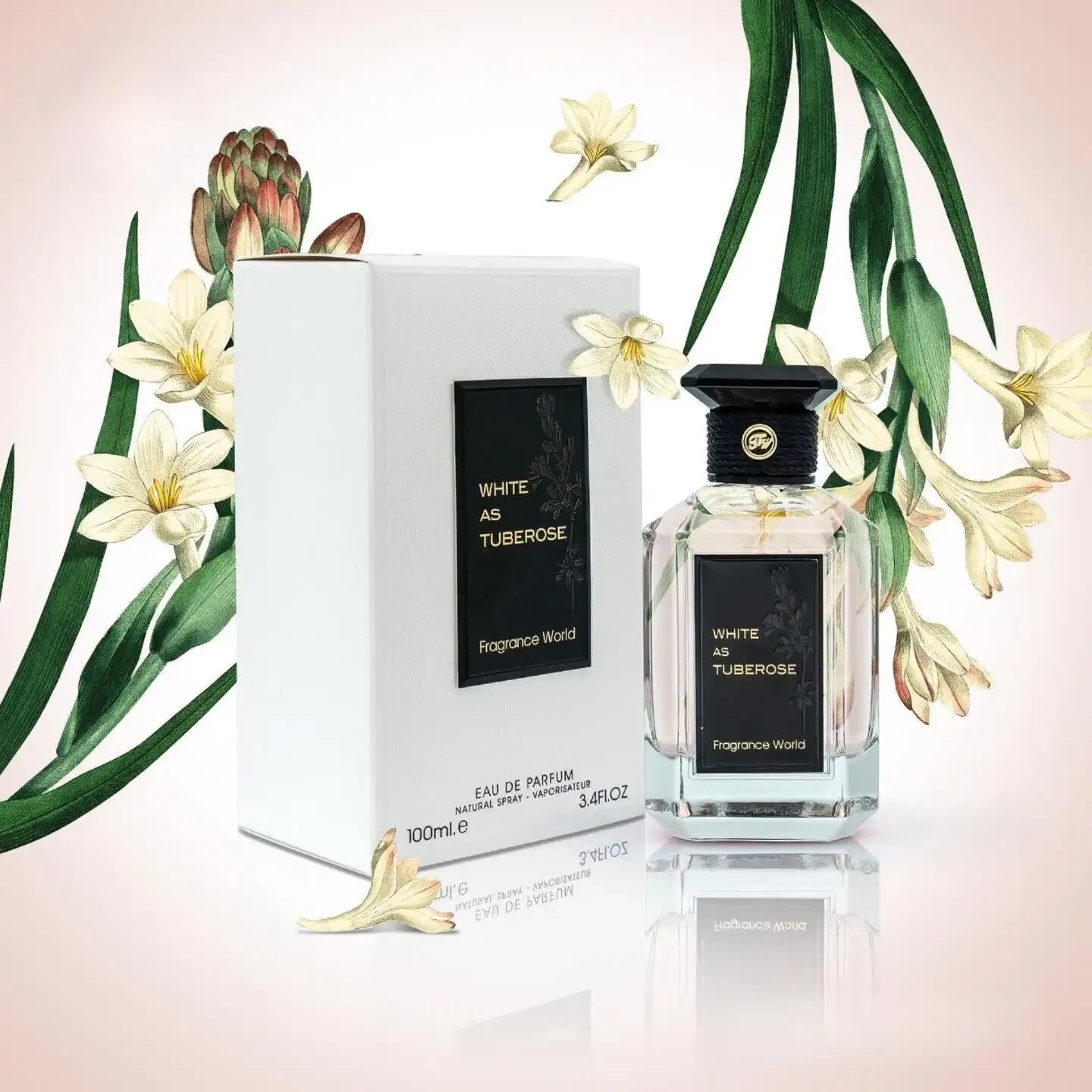 White As Tuberose | Eau De Parfum 100ml | By Fragrance World