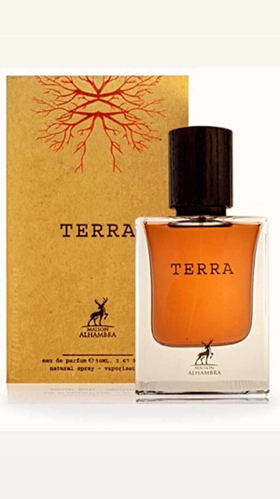 Terra | Unisex Eau De Parfum 50ml | By Maison Alhambra