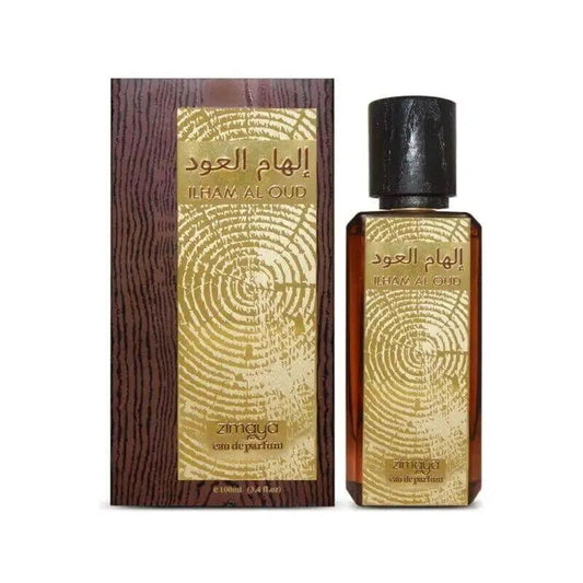 Ilham Al Oud | Unisex Eau De Parfum 100ml | By Zimaya | Afnan