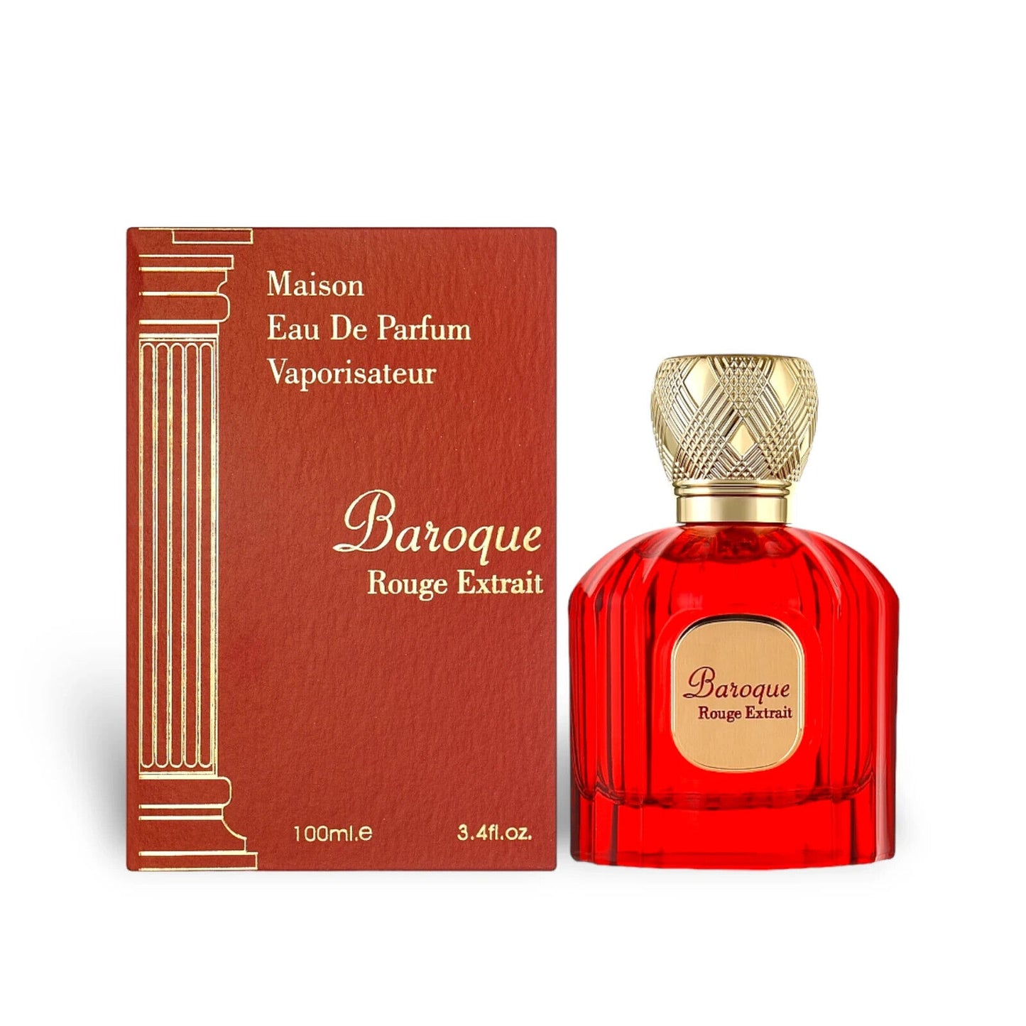 Baroque Rouge Extrait | Unisex Eau De Parfum 100ml | By Maison Alhambra