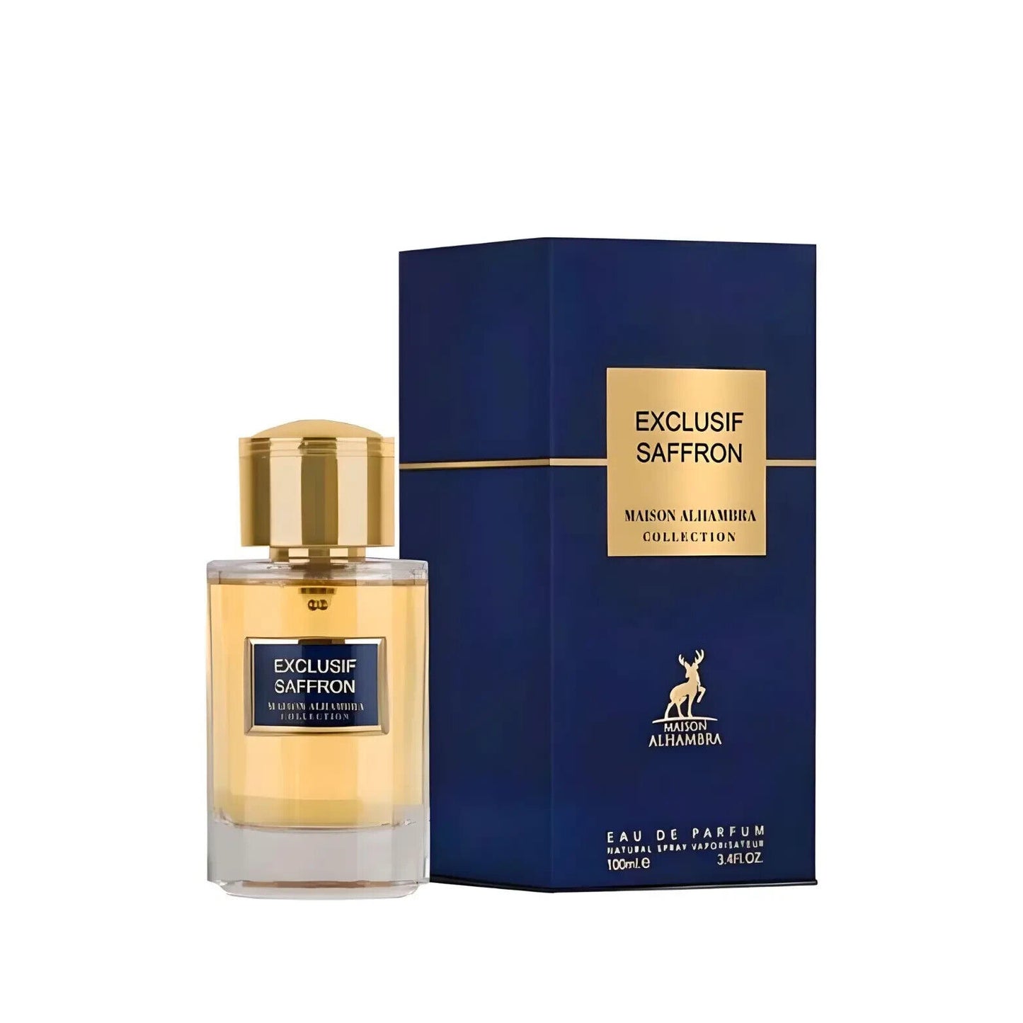 Exclusif Saffron | Unisex Eau De Parfum 100ml | By Maison Alhambra