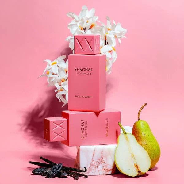 Shaghaf Nectar Blush | Unisex Eau De Parfum 75ml | By Swiss Arabian