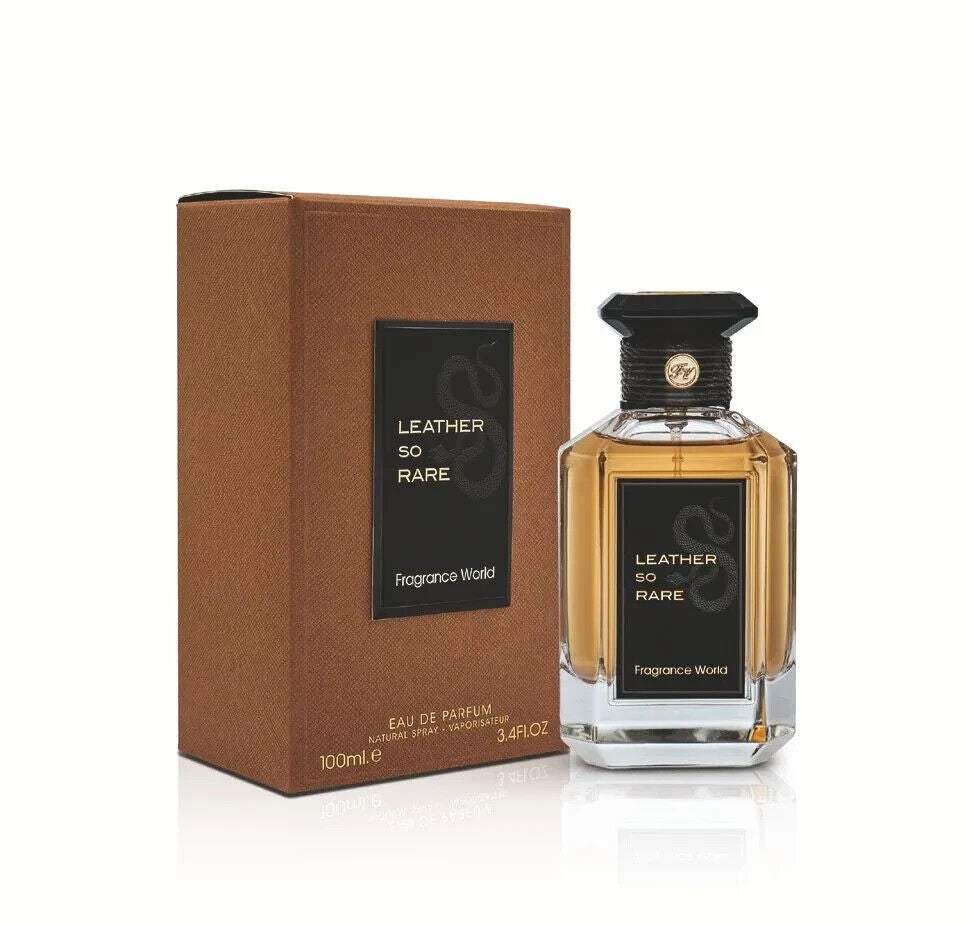 Leather So Rare | Unisex Eau De Parfum 100ml | By Fragrance World