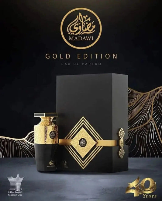 Madawi 40 Years Gold Edition | Eau De Parfum 100ml | By Arabian Oud