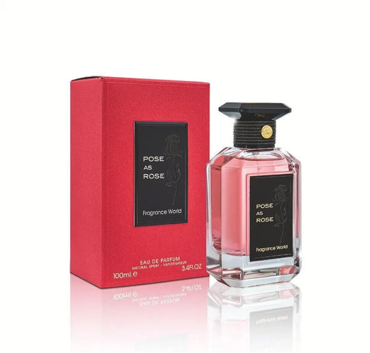 Pose As rose | Eau De Parfum 100ml | By Fragrance World