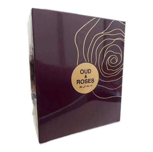 Oud & Roses | Eau De Parfum 60ml | By Ahmed Al Maghribi - Amazing scent