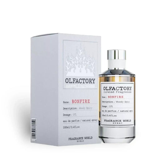 Olfactory Bonfire | Eau De Parfum 100ml | By Fragrance World - Amazing scent