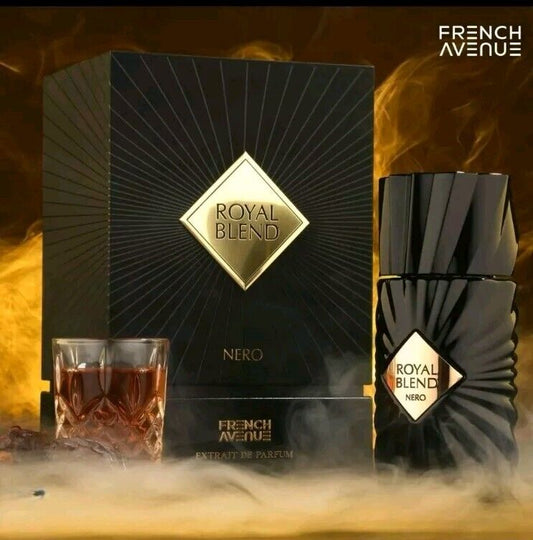 Royal Blend Nero | Unisex EDP 100ml | By French Avenue - Similar to Gissah Sava