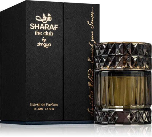 Sharaf The Club | Unisex Extrait De Parfum 100ml | By Zimaya | Afnan