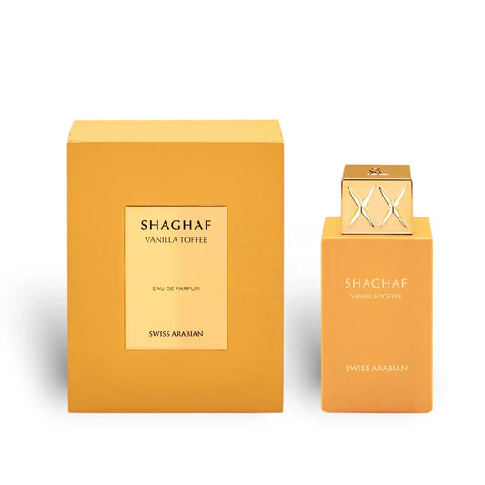 Shaghaf Oud Vanilla Toffee | Unisex Eau De Parfum 75ml | By Swiss Arabian