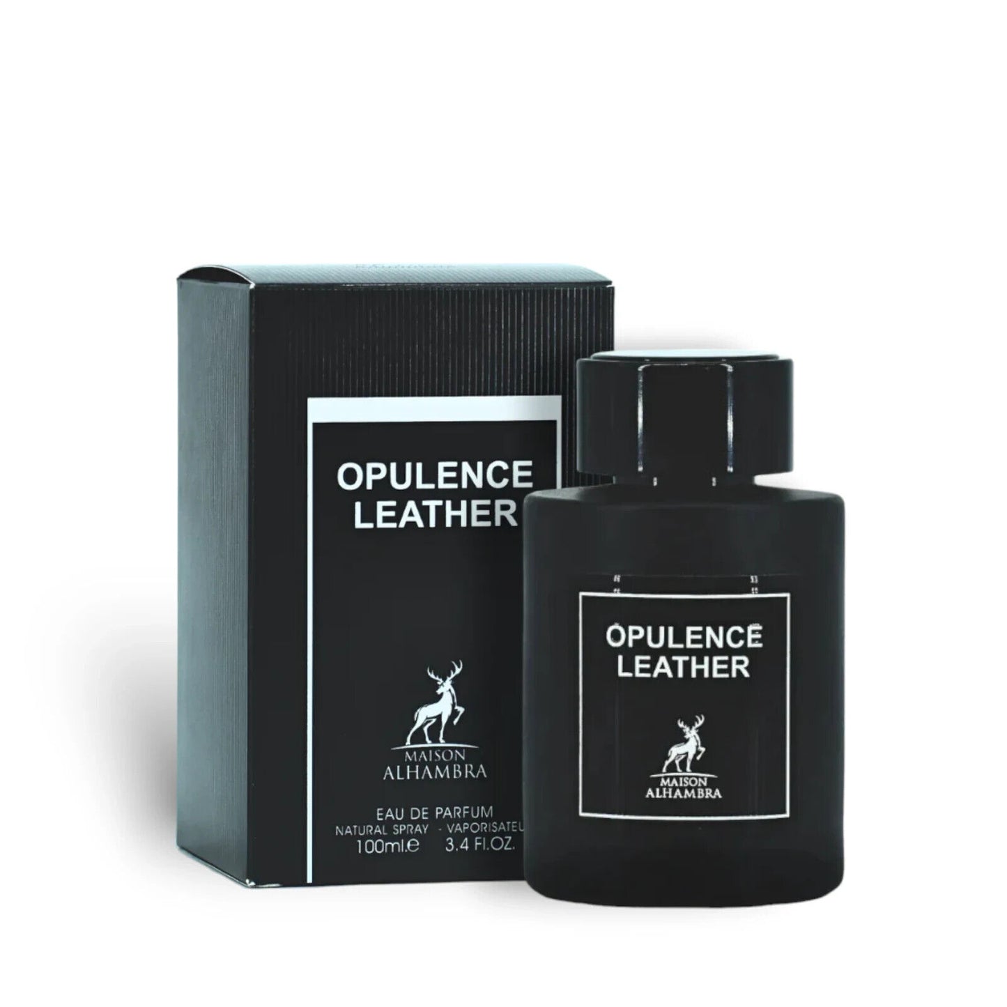 Opulence Leather | Amber & Leather | Unisex EDP 100ml | By Maison Alhambra