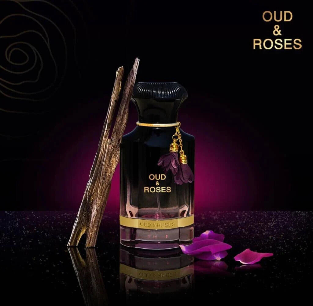 Oud & Roses | Eau De Parfum 60ml | By Ahmed Al Maghribi - Amazing scent