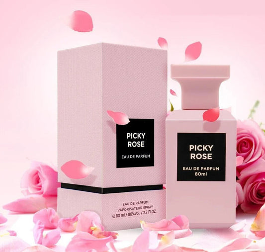 Picky Rose | Unisex Eau De Parfum 80ml | By Fragrance World - Amazing Scent
