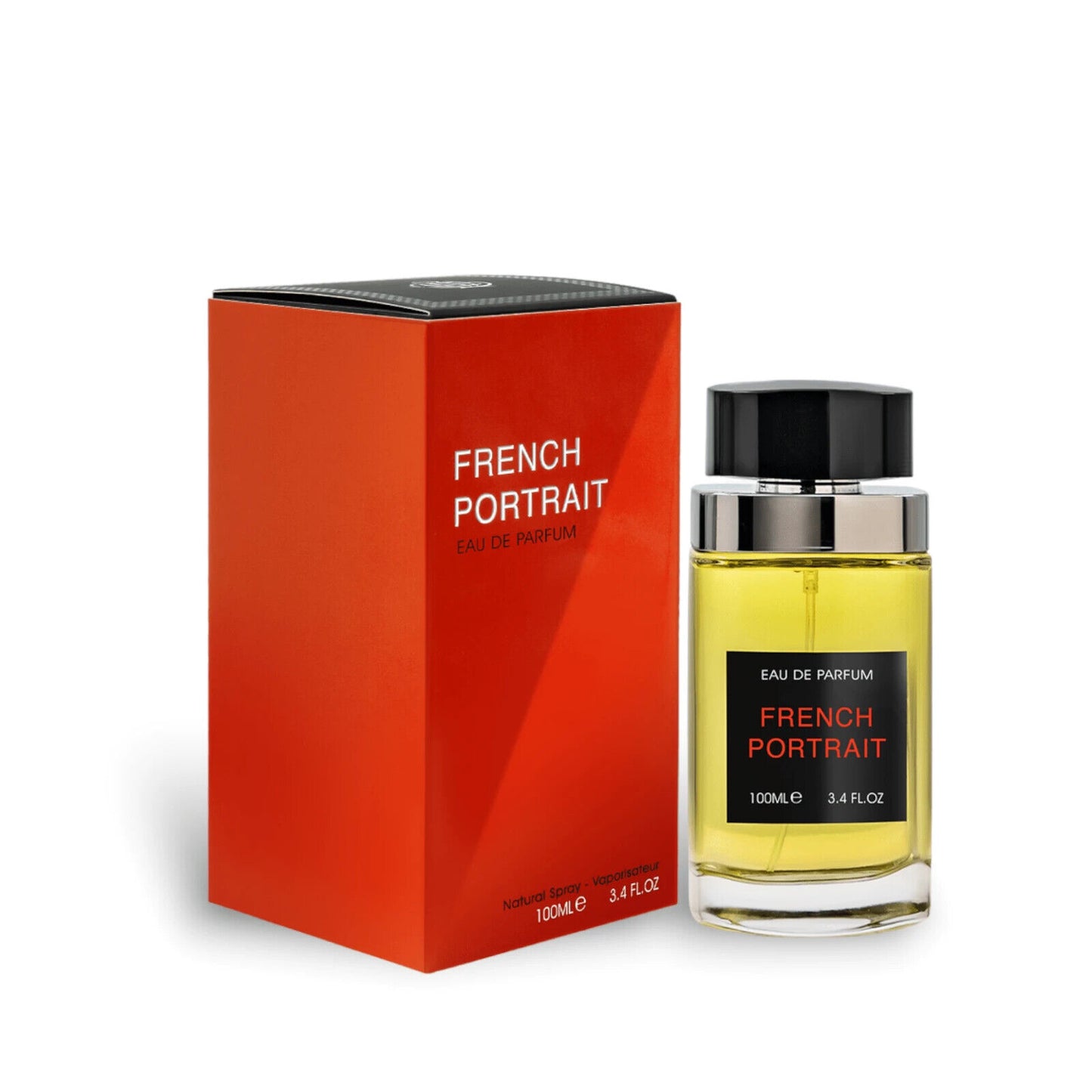 French Portrait | Eau De Parfum 100ml | By Fragrance World - Amazing Scent