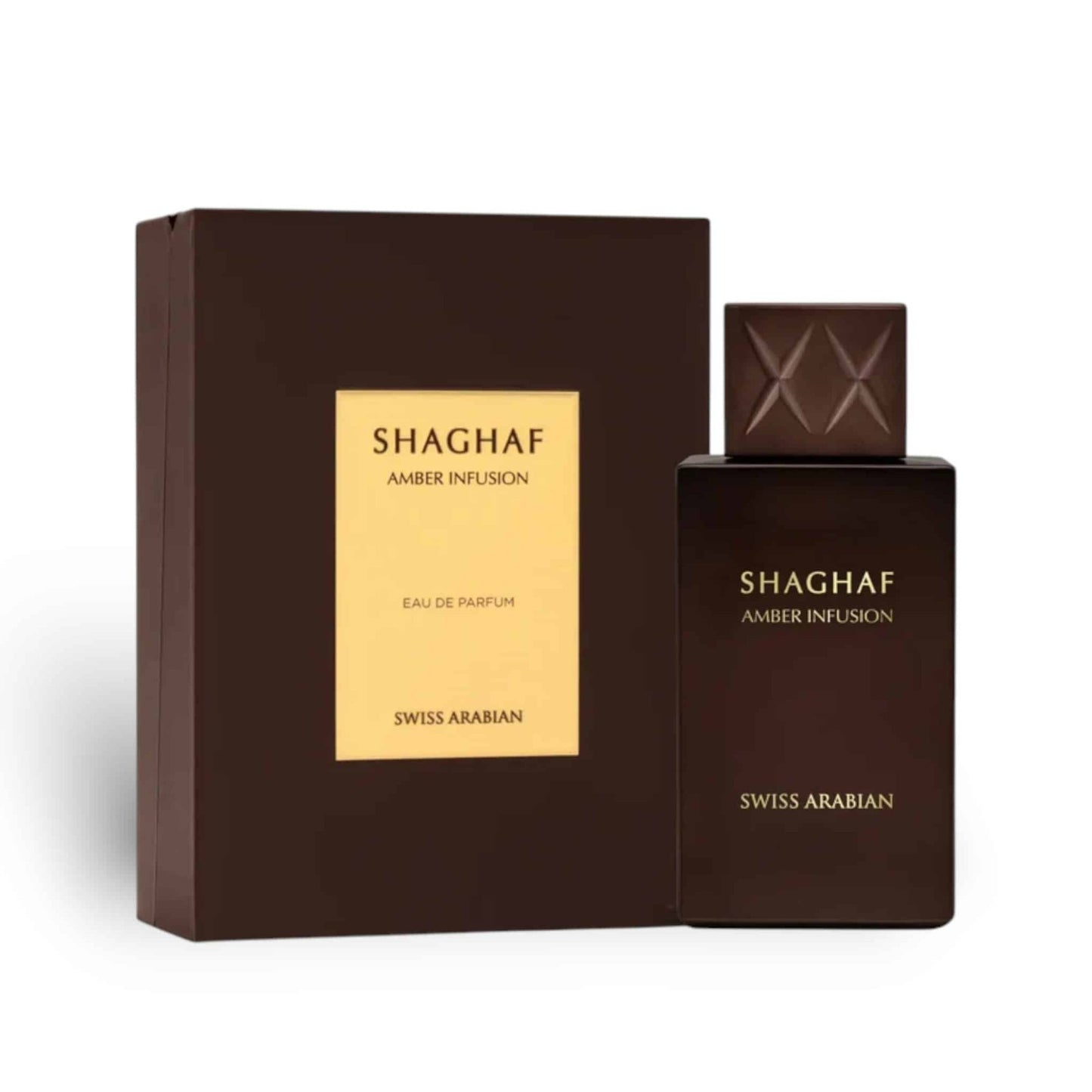 Shaghaf Amber Infusion | Unisex Eau De Parfum 75ml | By Swiss Arabian