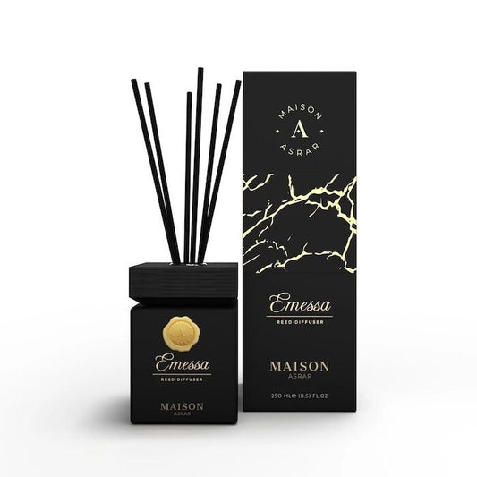 Emessa | Reed Diffuser with Sticks 250ml | By Maison Asrar