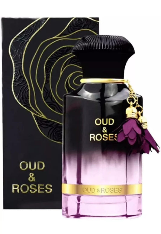 Oud & Roses | Eau De Parfum 60ml | By Ahmed Al Maghribi - Amazing scent