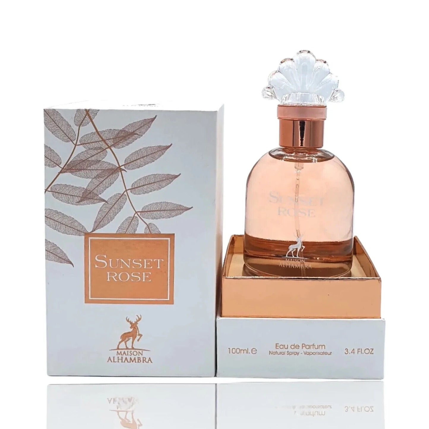 Sunset Rose | Eau De Parfum 100ml | By Maison Alhambra