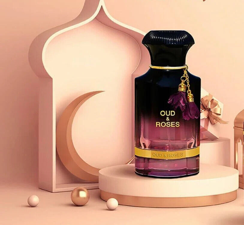 Oud & Roses | Eau De Parfum 60ml | By Ahmed Al Maghribi - Amazing scent