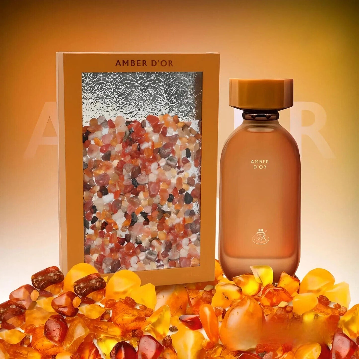 Amber D'or | Unisex Eau De Parfum 100ml | By FA Paris| Fragrance World - Amazing