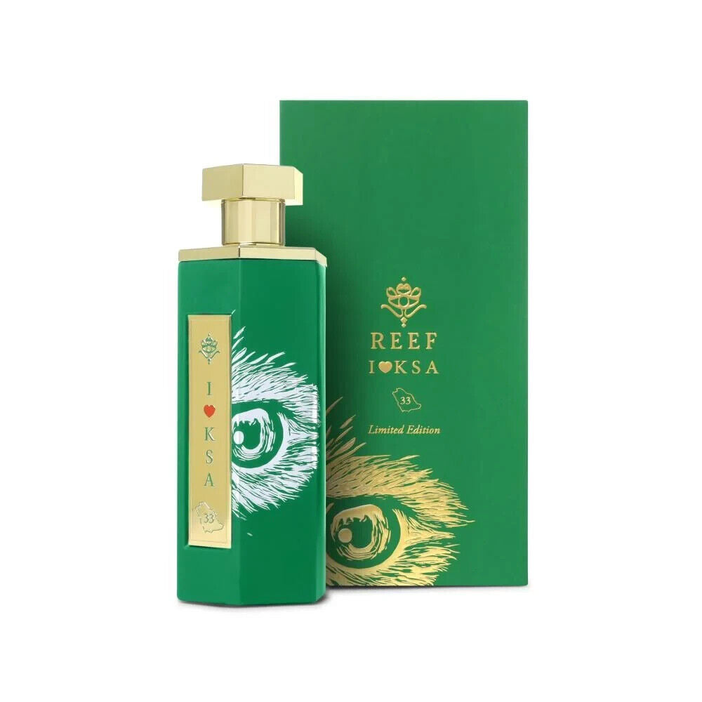 Reef 33 I Love KSA | Unisex Parfum 200ml | By Reef - Comes with free gift bag